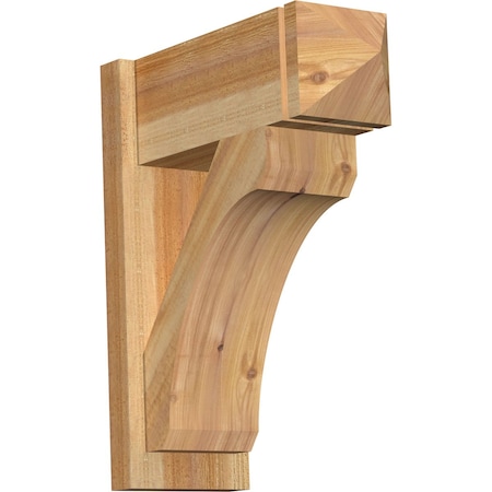 Ekena Millwork Legacy Arts & Crafts Rough Sawn Outlooker, Western Red Cedar, 8"W x 20"D x 24"H OUT08X20X24LEC03RWR